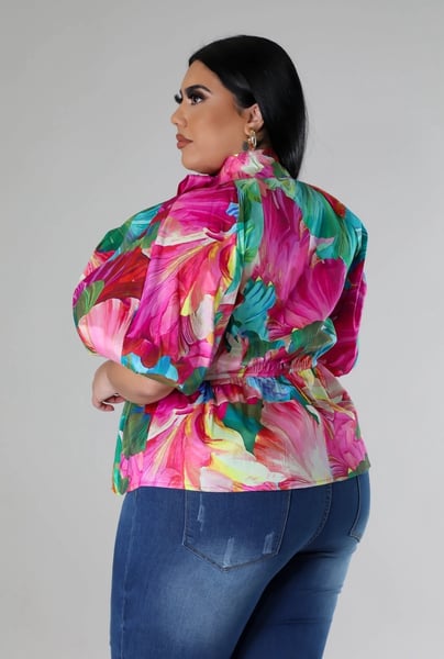 Image of Shelia Floral Top