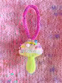 Image 7 of Sofie and Iris Colorful Handknitted Textile Ornaments