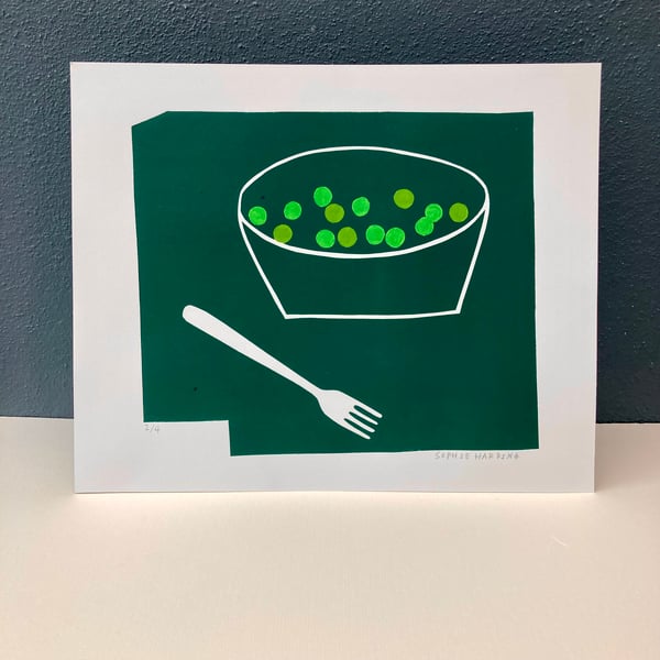 Image of A Bowl of Peas