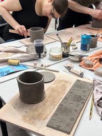 Image 6 of GROUP CLASS / FEB 23rd : Hand built mug, 2hrs