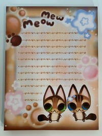 Image 2 of Mew Meow Memo Pad