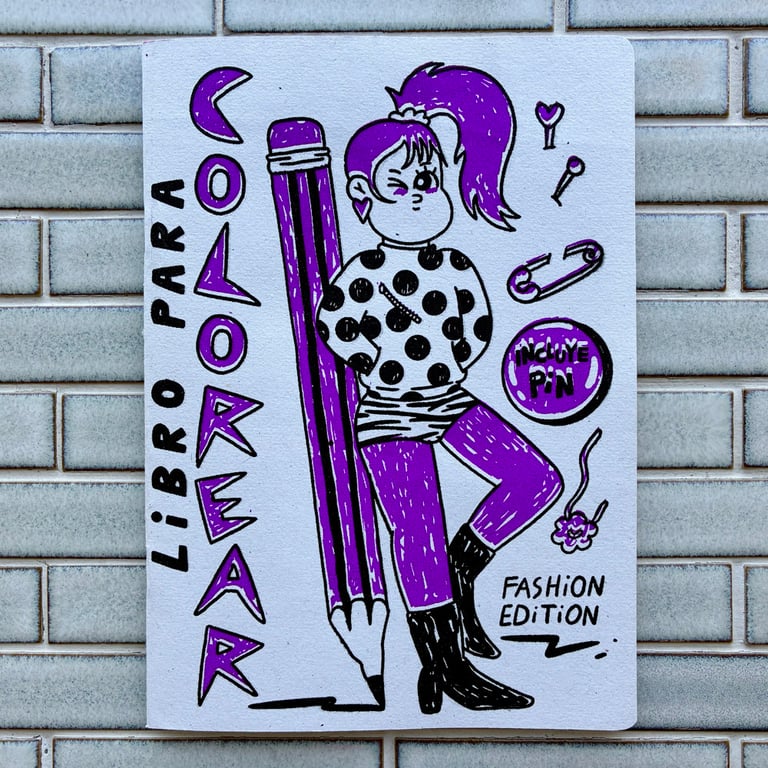 Libro Para Colorear - Fashion Edition by Artichokat