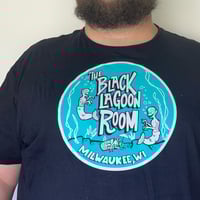 Image 2 of BLACK LAGOON ROOM Fiji Fun Logo 100% Cotton Men’s T-Shirt