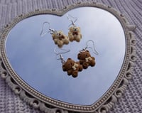 Image 1 of Teddy Bear Earrings