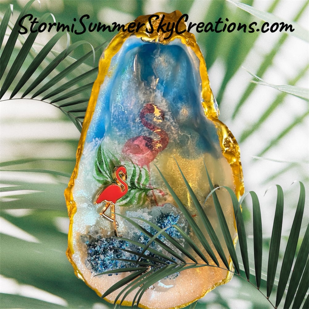 Image of Oyster Shell Ornament/Trinket catch all