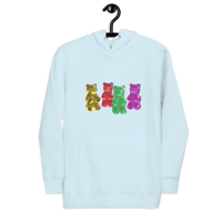 Image 10 of Hoodie (don't be A gummy bear Christian)