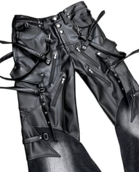 Image 3 of SS26 ‘Incurva’ Half-cut Flared Denim