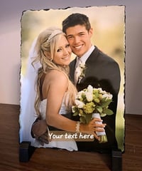 Image 1 of PERSONALISED PHOTO SLATE