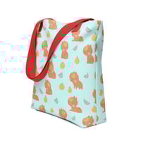Image 2 of Fruits Capy Tote Bag