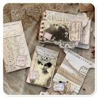 Image 13 of Vintage French envelope of lace samples and booklet