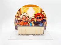 Image 2 of GOOD OMENS — Angels Dining (Standee)