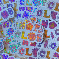 Image 3 of Nap Club Sticker! 