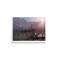 Leaving the Sewers (Oblivion Remastered) - Poster Print