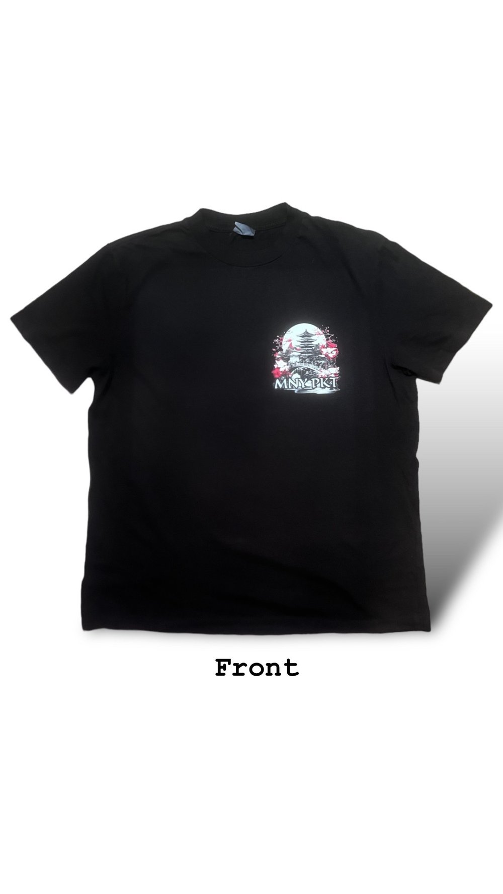 ASIAN PEACE T-SHIRT//BLACK