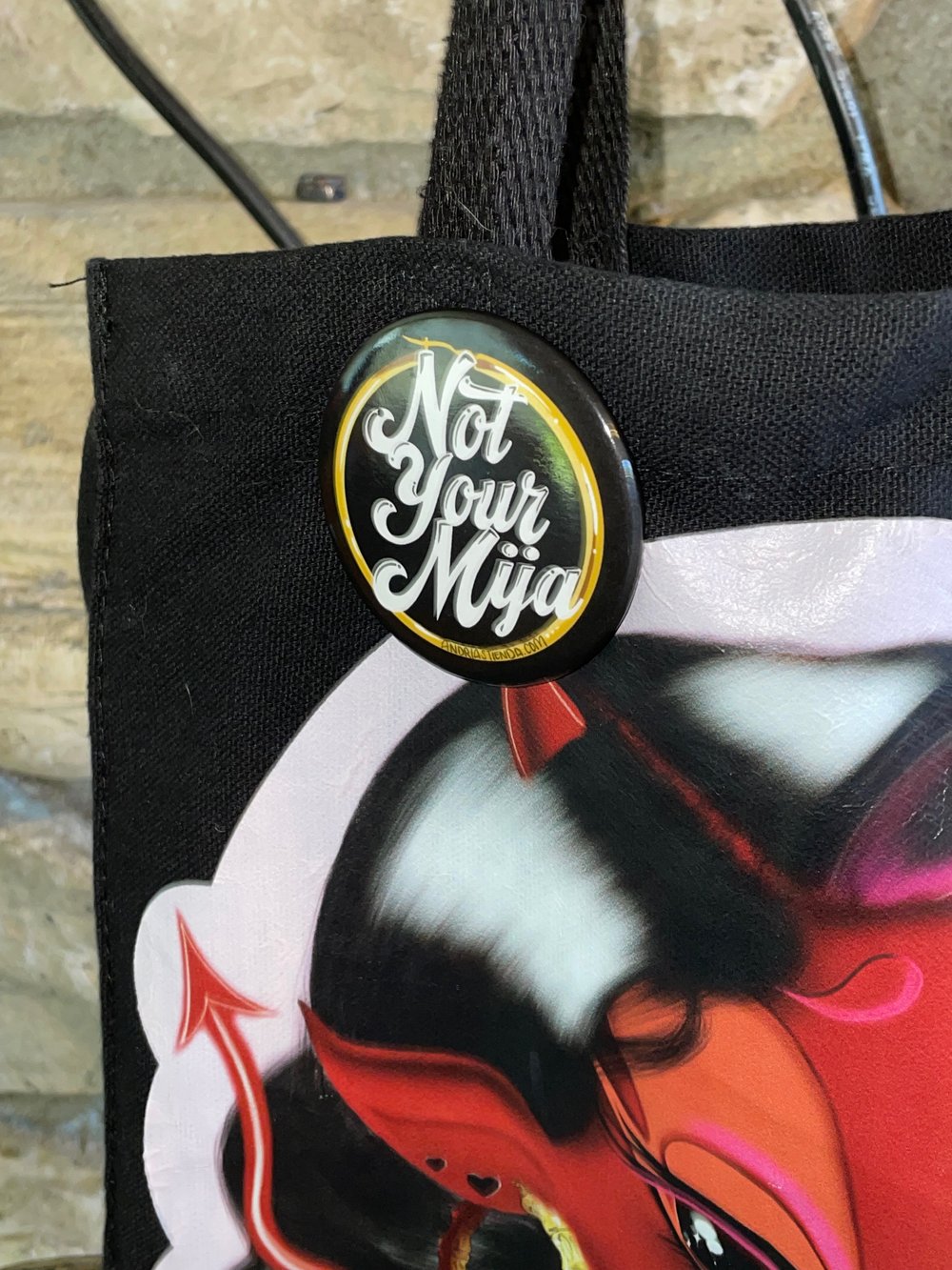 Not Your Mija Pin-Button