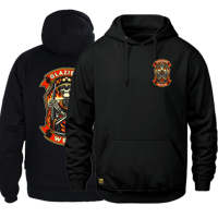 glaziers wear fire hoodie