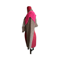 Image 2 of Cropped Crochet Shoulder Jacket