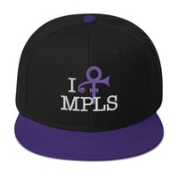 Image 1 of I [PRINCE] MPLS Ballcap (White Text)