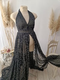 Image 3 of Maternity photoshoot dress | Thea | size universal | black | photo props
