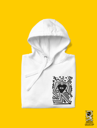 Image 3 of House collection White Hoodie 