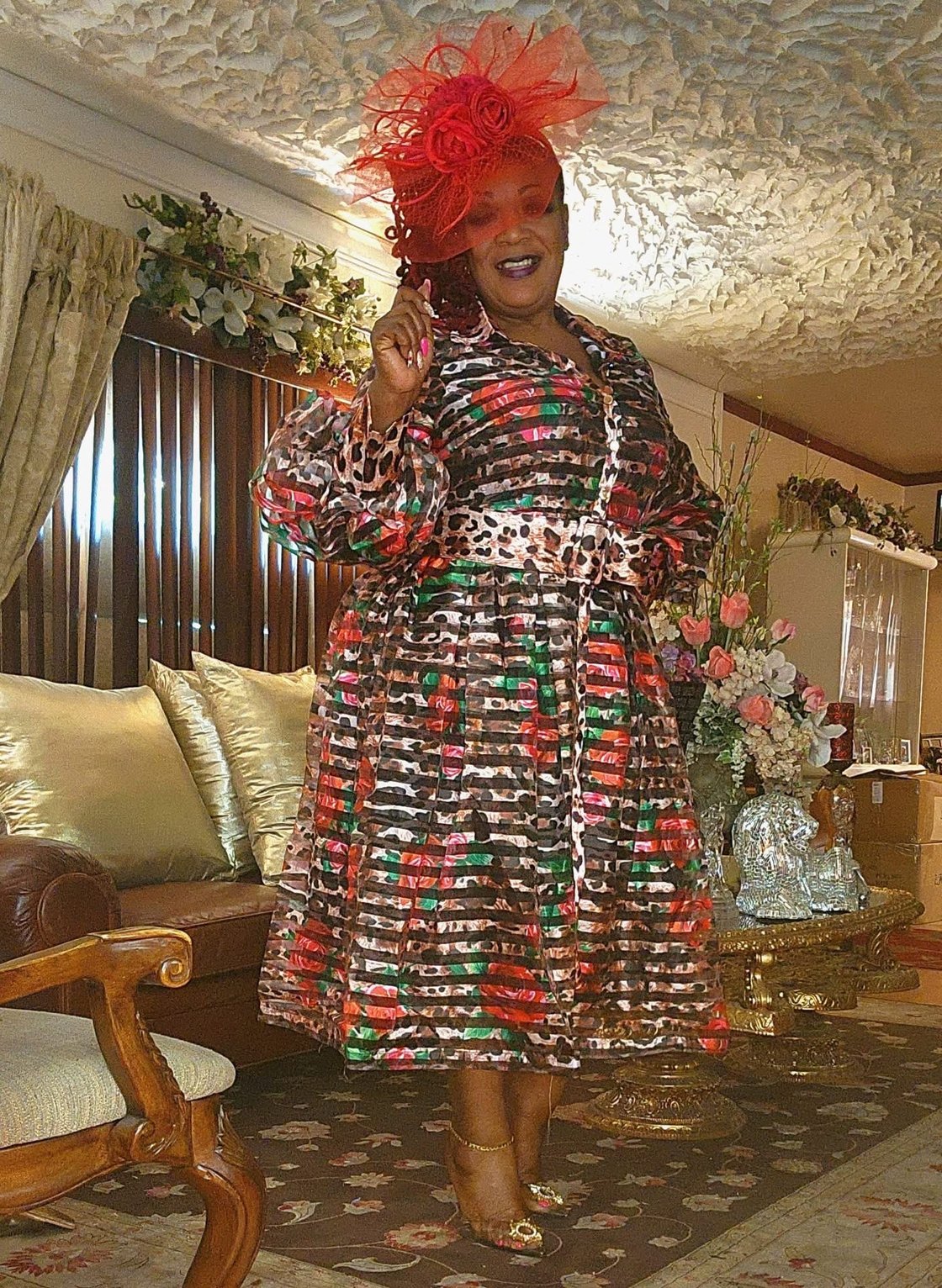 Image of Leppard girl dress