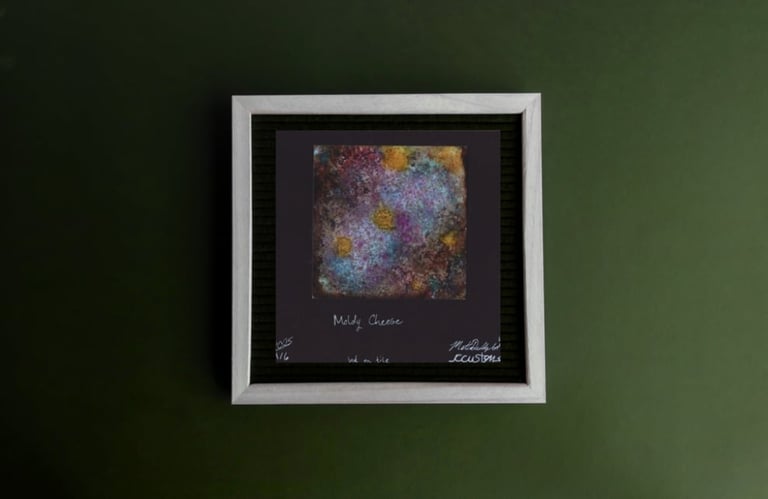 ‘Moldy Cheese’ Ink Tile Print Limited Edition 