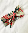 Monkey Floral Hair Tie with Free Postage 