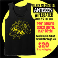 Image 1 of ANTiSEEN Wifebeater Tank Top