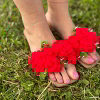 Image 4 of Sandalias - SPIKED Roses 