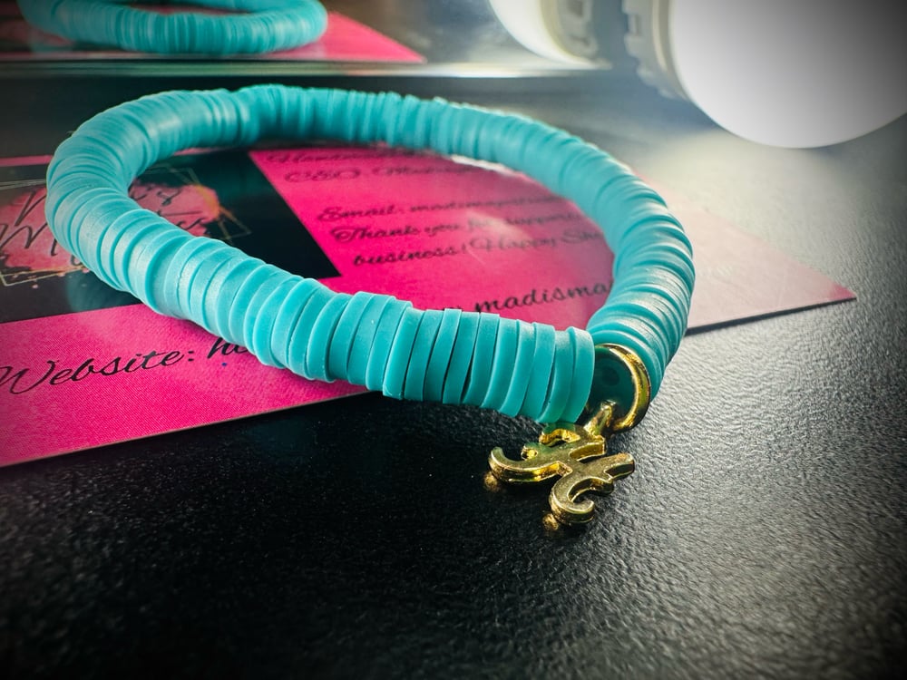 Image of H Initial Bracelet Single 