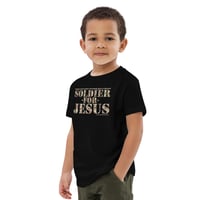 Image 3 of Soldier For Jesus Dark Organic cotton kids t-shirt