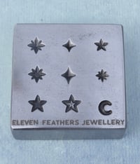 Image 1 of Celestial Star And Moon Impression Die Shot Plate