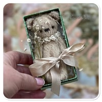 Image 2 of Handmade pink beige teddy bear.