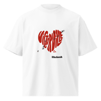 Image 2 of Victorville Tee - Unisex organic oversized high neck t-shirt