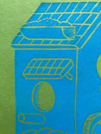 Image 4 of 'I'd Live There 3' Blockprint (Limited)