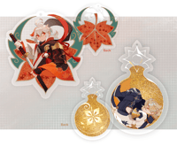 Image 4 of Kazuha and Albedo Charms