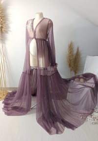 Image 6 of Tulle dress for photoshoot | Melissa | size S-M-L | purple