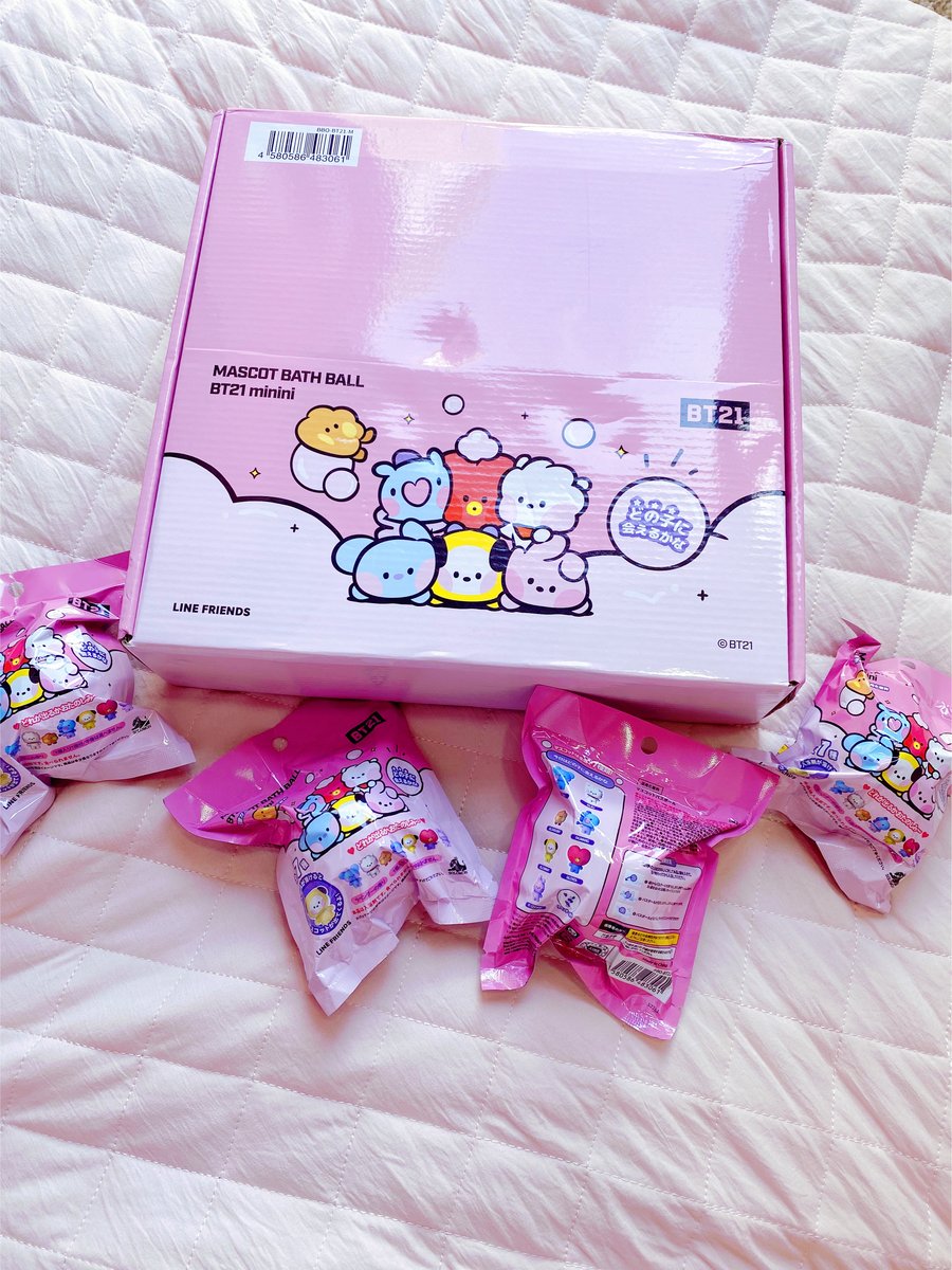 BT21 Minini Bath Bombs ENDEAVOR KAWAII