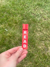 Red/ Yellow Read Bookmark