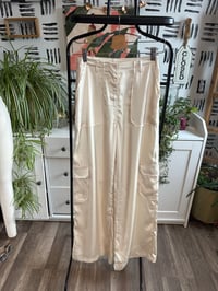 Image 1 of Fashion Nova satin wide leg Pants 