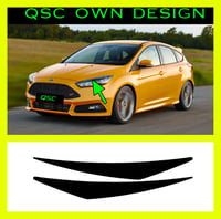 Image 1 of X2 Ford Focus Mk3.5 Eyebrow Stickers 