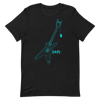 Dime Lightning Blue DFH Guitar T-Shirt