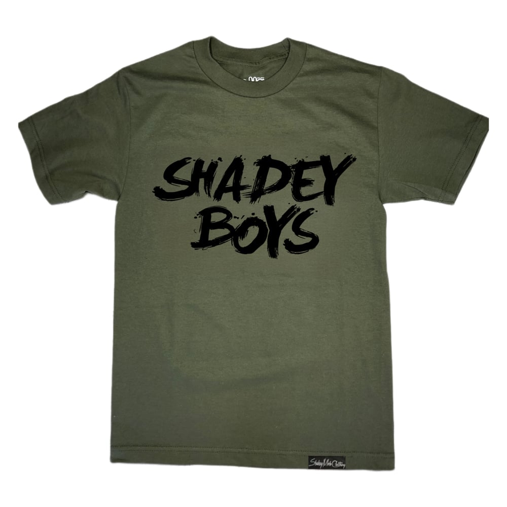 Image of Shadey Boys (Olive/Black)