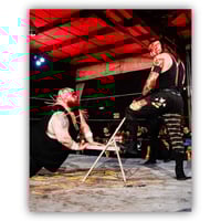 Image 2 of *RING WORN* American Deathmatch Champion Pants w/ Signed 8x10