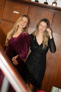 Image 4 of Midnight Velvet Dress Terciopelo 3 Colores