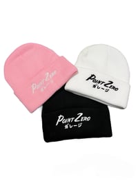 Image 2 of POINT ZERO ガレージ Embroidered Beanie