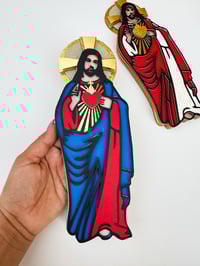 Image 1 of  Sagrado Corazon de Jeus Metal Diecut 