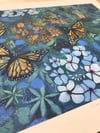 Monarchs at Dusk (Print) 