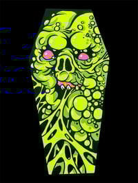 Image 1 of Putrid Beast Handpainted Coffin