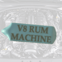Image 1 of V8 RUM MACHINE TAGS